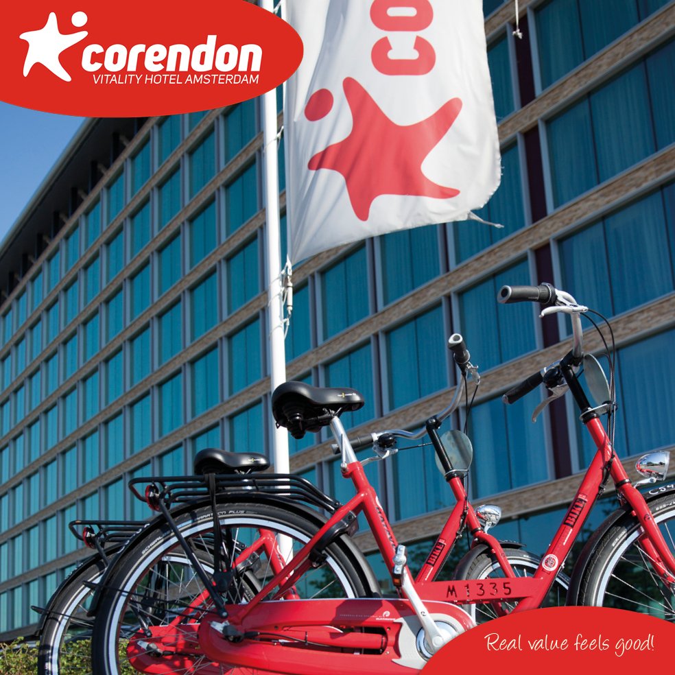 #FridayFact: Amsterdam heeft meer fietsen dan inwoners! Huur jouw City Bike bij ons hotel #Corendonhotels #bicycle