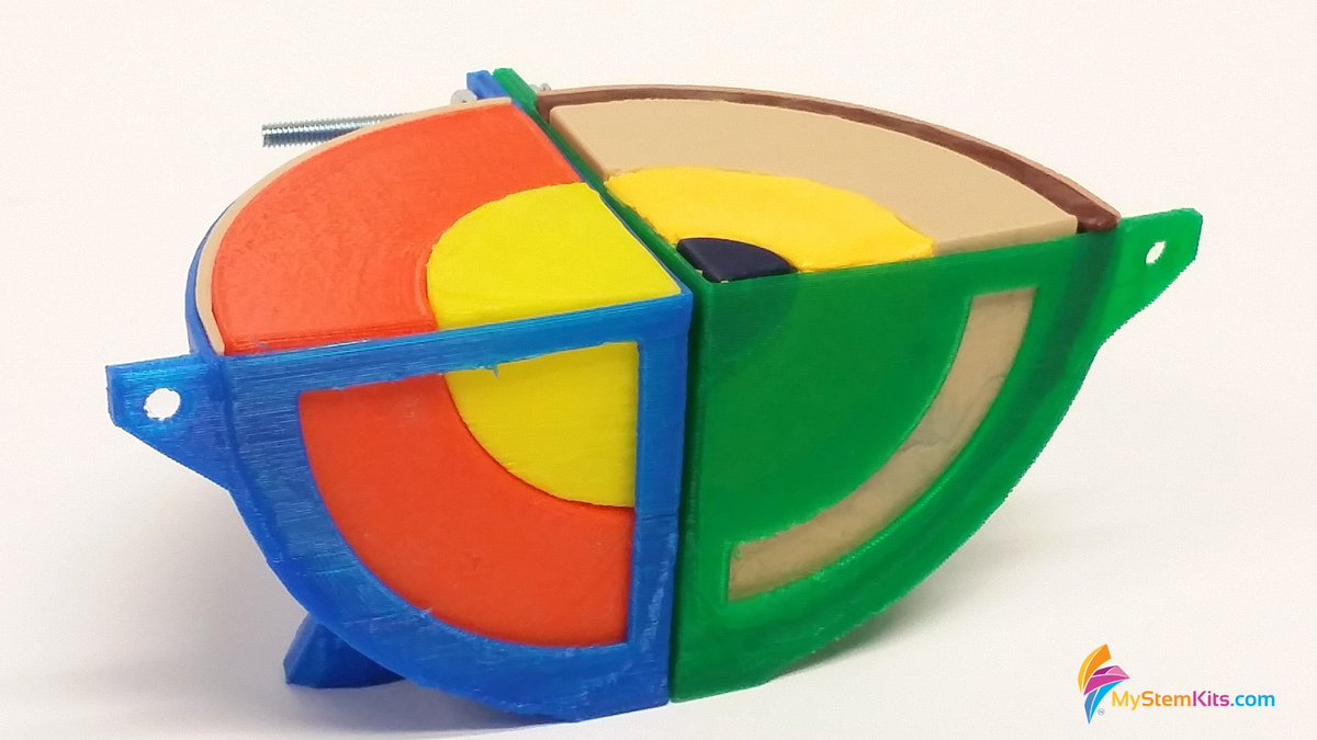 mimioSTEM's tweet image. Featured today,our #EarthLayers Kits demo th chem composition as well as th mechanical breakdownOf #Earth&apos;s interior