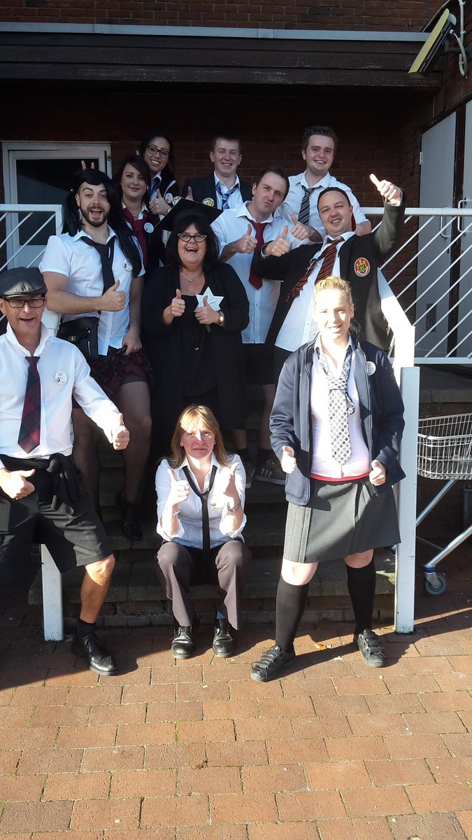 Ferndown store, taking part in Children In Need  today. Well done guys!