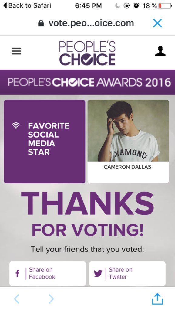 Nash_CameronDG's tweet photo. Go vote for @camerondallas 👉https://t.co/YNI1y2eI7v👈 my love💕 🎉 https://t.co/frhJgbI7SR