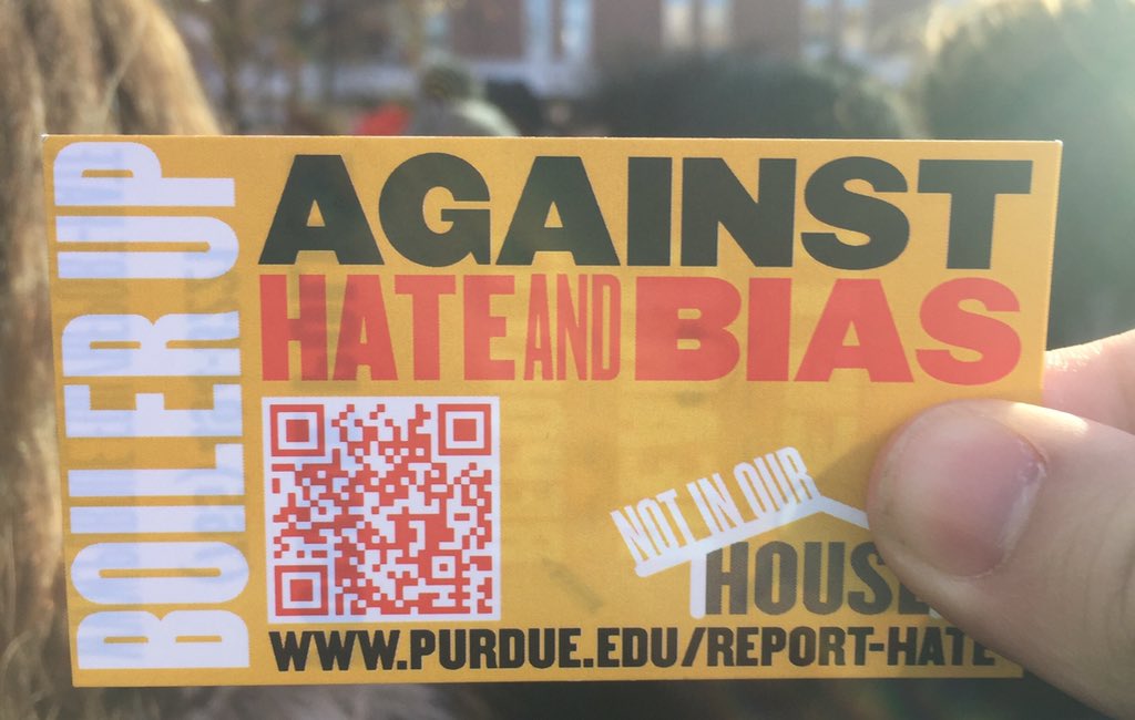 morri219's tweet photo. Report-Hate @RealBoilers #boilersofpurdue https://t.co/w6WC5Hrwna