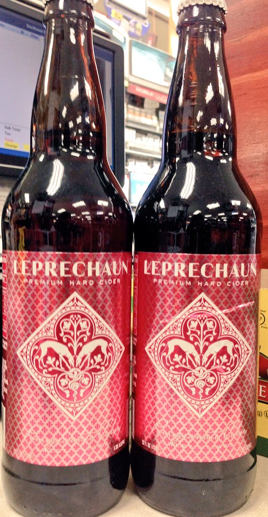 leprechaun sweet + tart #pomegranate #cider <a href="/LeprechaunCider/">Leprechaun Cider Co.</a> <a href="/CraftBeerATX/">🍺 CraftBeerAustin.com🍺</a> @CraftBeerMngls <a href="/FavBrandsATX/">FavBrands Austin</a>