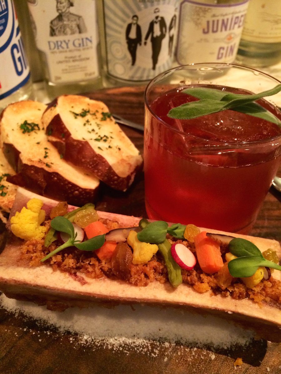 November 16-22, “Breaking Sage” paired with wood oven roasted bone marrow.  #DCCocktailWeek #DC #cocktails