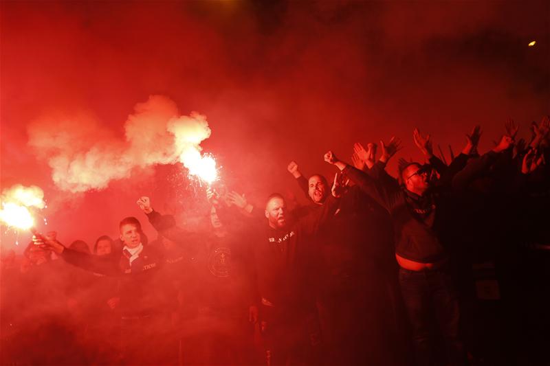 Squawka's tweet photo. CONFIRMED: Bosnia and Herzegovina fans like to party. https://t.co/OIJ2U8nkx0