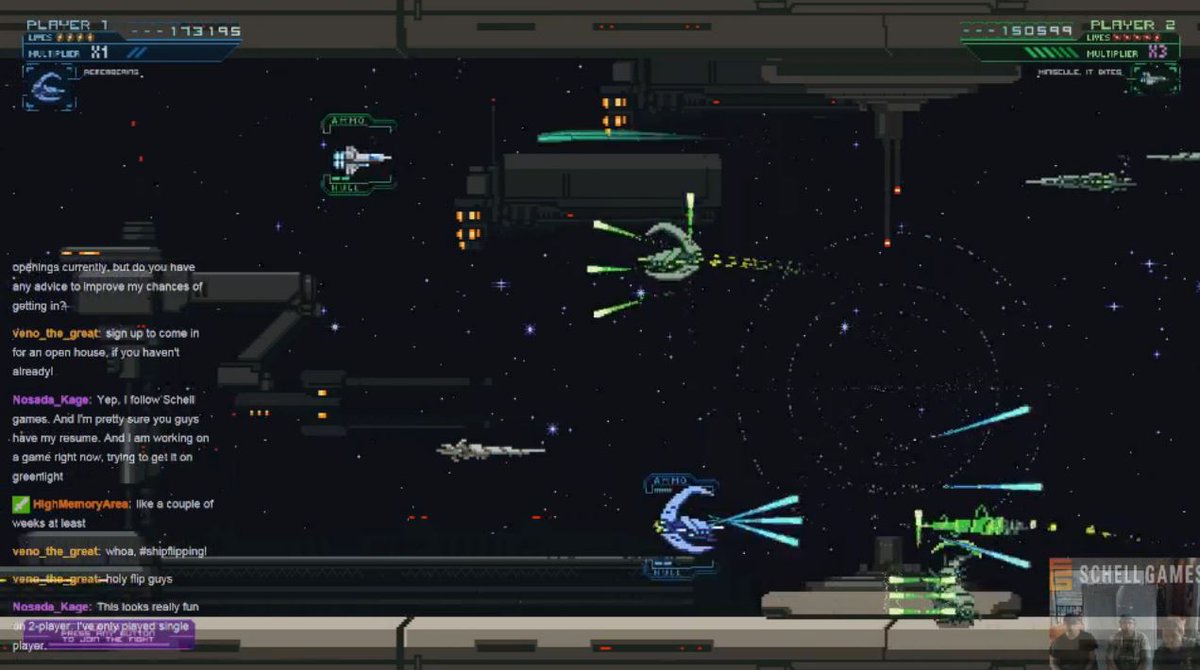 postArgus's tweet image. The @Enemy_Mind_ Devs are streaming...Enemy Mind! Ship-jumping #shmup madness!

twitch.tv/schellgamestv

#indiedev