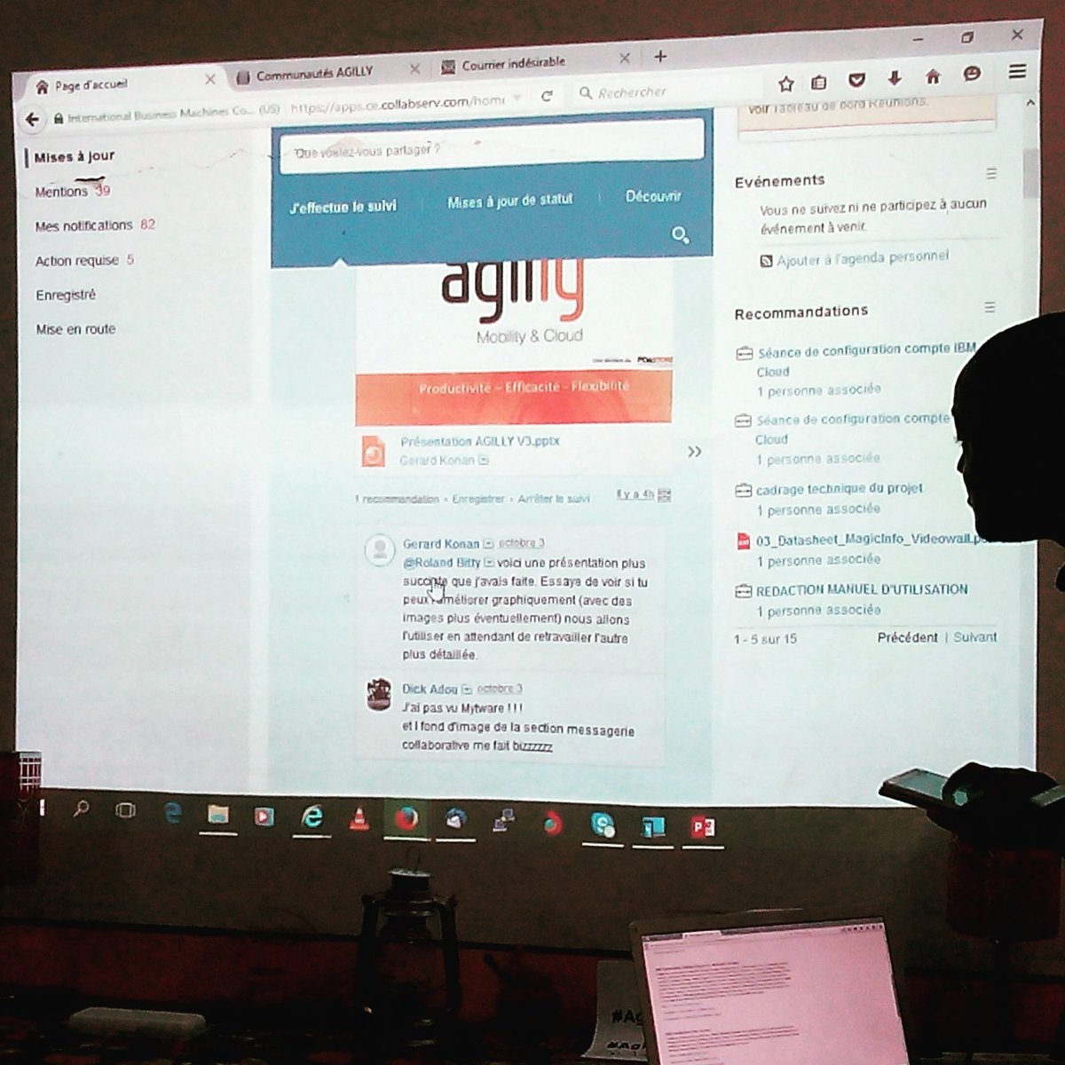 ReseauTelecom's tweet photo. #Agilly2015 propose des réseaux sociaux d'entreprises https://t.co/gtmEHrCe0F
