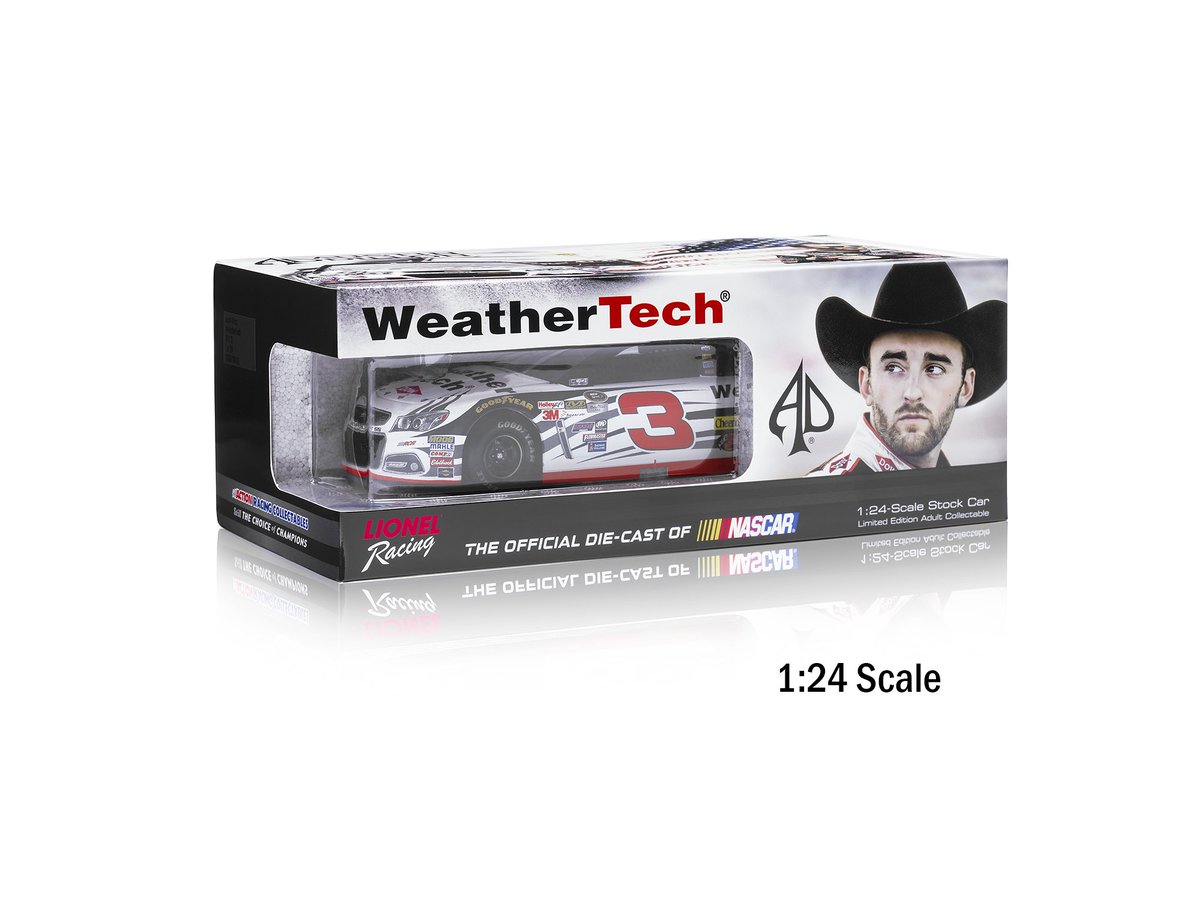 WeatherTech's tweet image. We have a 1:24 Scale No. 3 Dow @WeatherTech Chevrolet Diecast #giveaway today: facebook.com/WeatherTech/