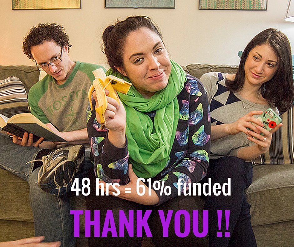thirdwheelshow's tweet photo. Third Wheel has the BEST fans. Can we hit 75% by tomorrow?! https://t.co/0a2FISFF8v #thirdwheelshow https://t.co/efR2pyY0pB