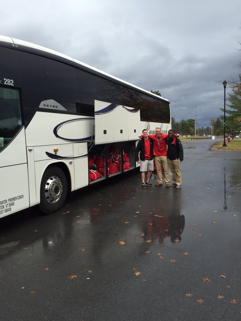 plattsburgh23's tweet photo. Off to Boston for the NCAA tournament https://t.co/khGFVLKZ6P