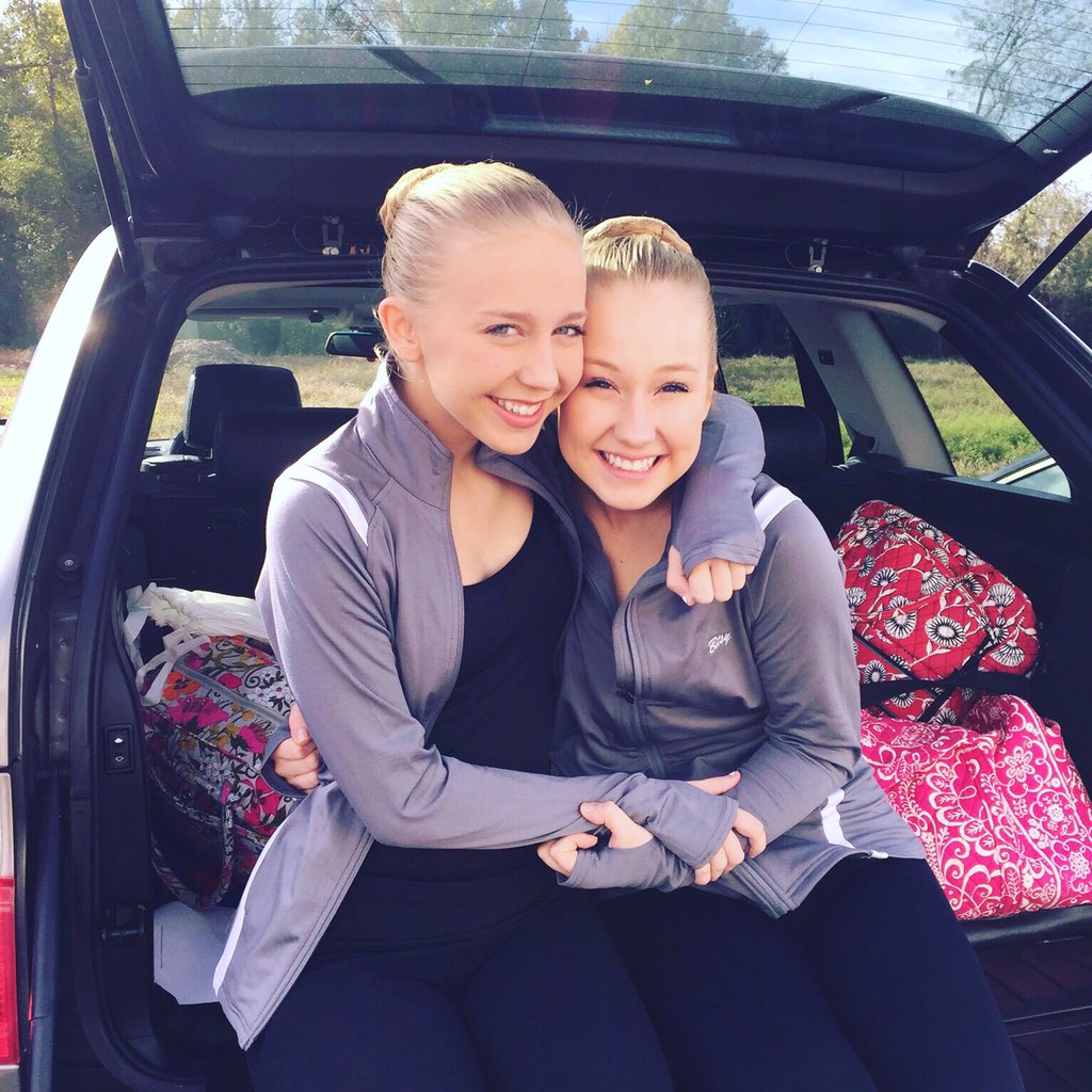 Good luck to Brooke &amp; Bitsy as they audition for the Dance program at The Univ of Alabama!!! #proudcoach