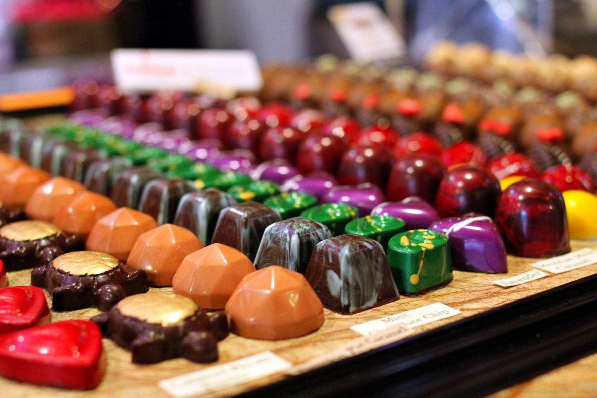 Chocolates's tweet image. Colorful Chocolates