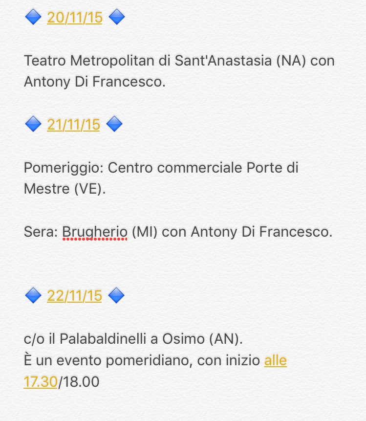 RealAlbericoyes's tweet image. 💕 Ecco a voi le prossime date! 💕

Vi aspetto🙊🖖🏻