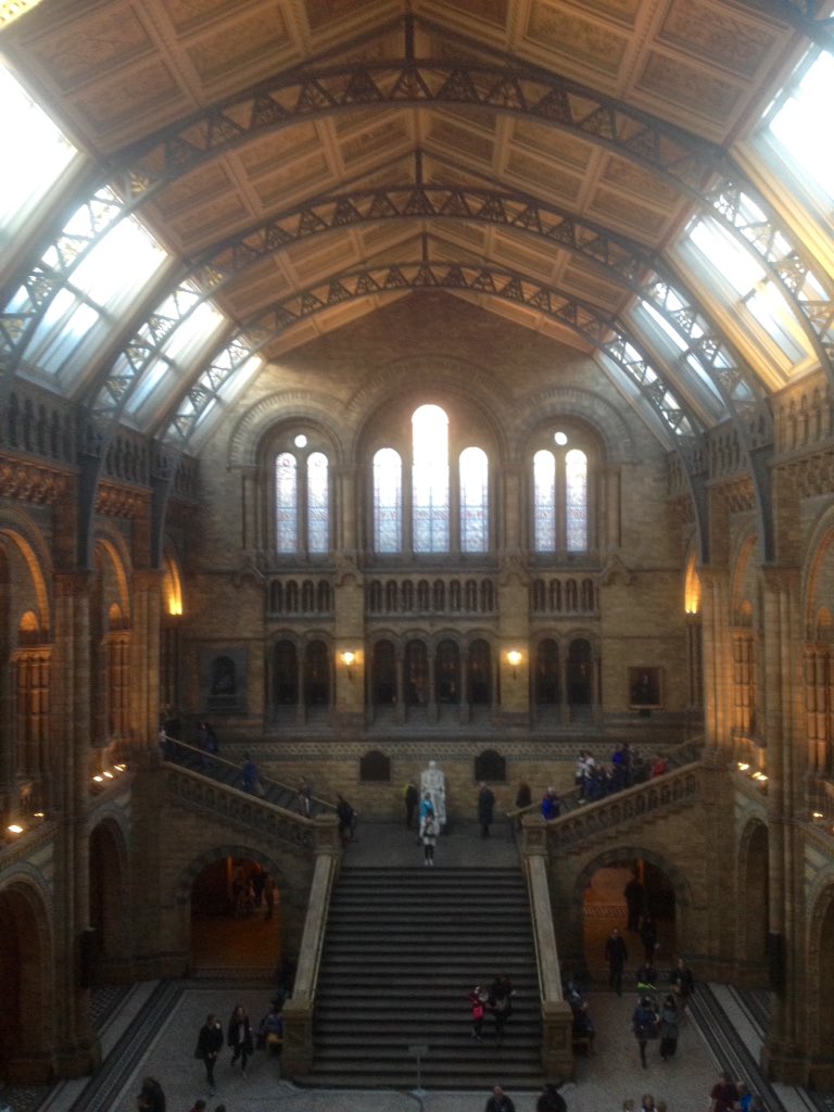 WayneBexton's tweet photo. Visiting the #naturalhistorymuseum today!! #inspired #earthzone https://t.co/emKeQ9ij8H