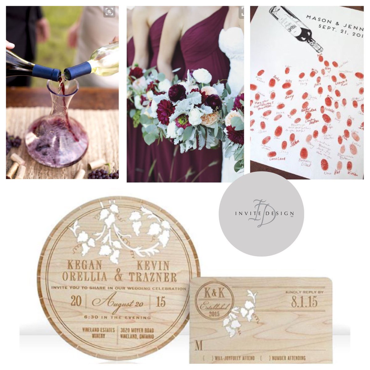 Kick off your weekend right with a glass of wine and enjoy our Wine Barrel Invitation inspired wedding. #itsfriday