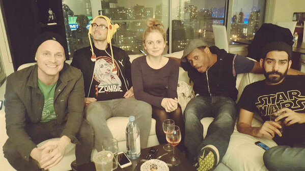 ChristiannaTwin's tweet photo. Gotta love this cast ๐๐๐ #iZombie #iZombieObsessed #iZombieCast https://t.co/R1pAII05Ao