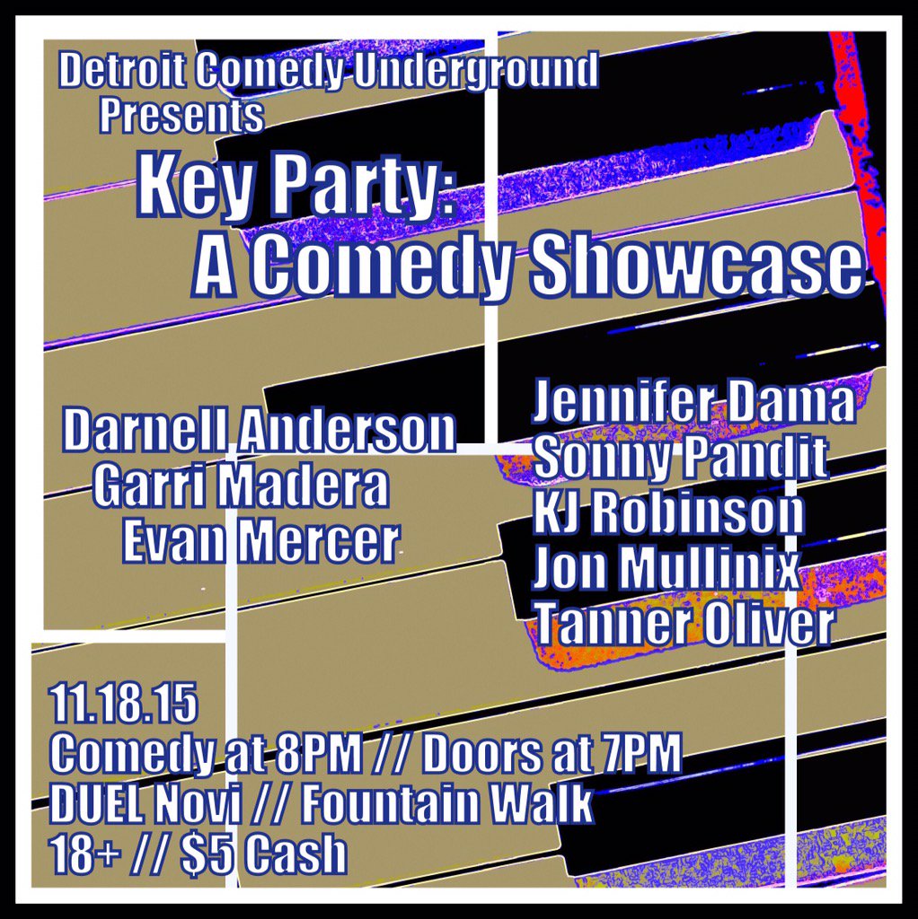 KeyPartyComedy tweet picture