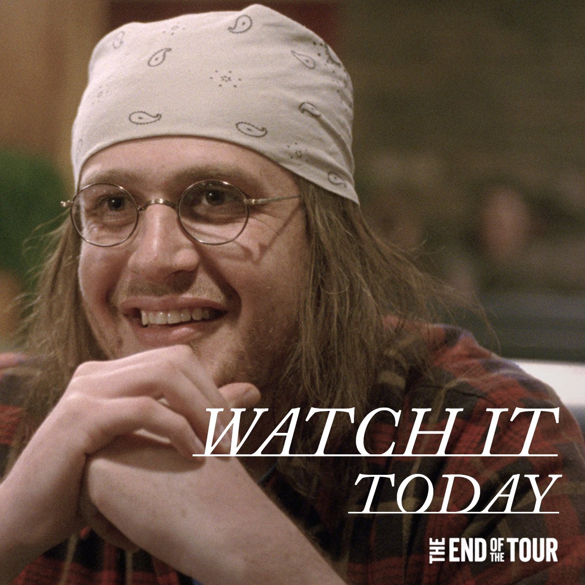 EndOfTourMovie's tweet photo. This weekend, all roads lead to #EndOfTheTour. Now on rental: https://t.co/V5qOfvoO13 https://t.co/lhT4fIN5ET