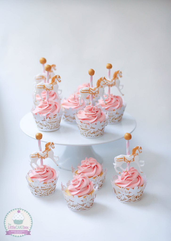 The Little Cake Box On Twitter Carousel Baby Shower Cupcakes The Little Cake Box On Twitter Carousel Baby Shower Cupcakes