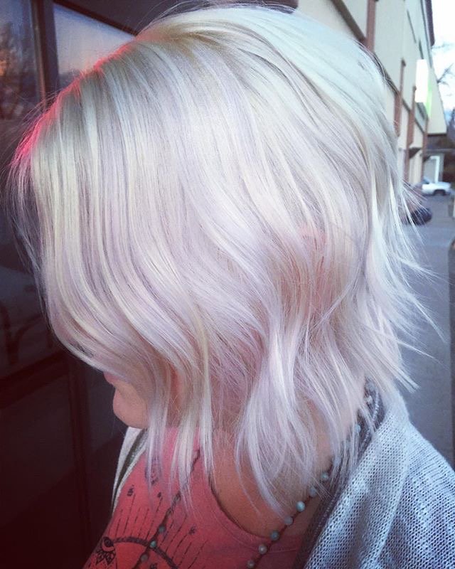 Karma Salon On Twitter A Few Subtle Lilac Highlights Paired