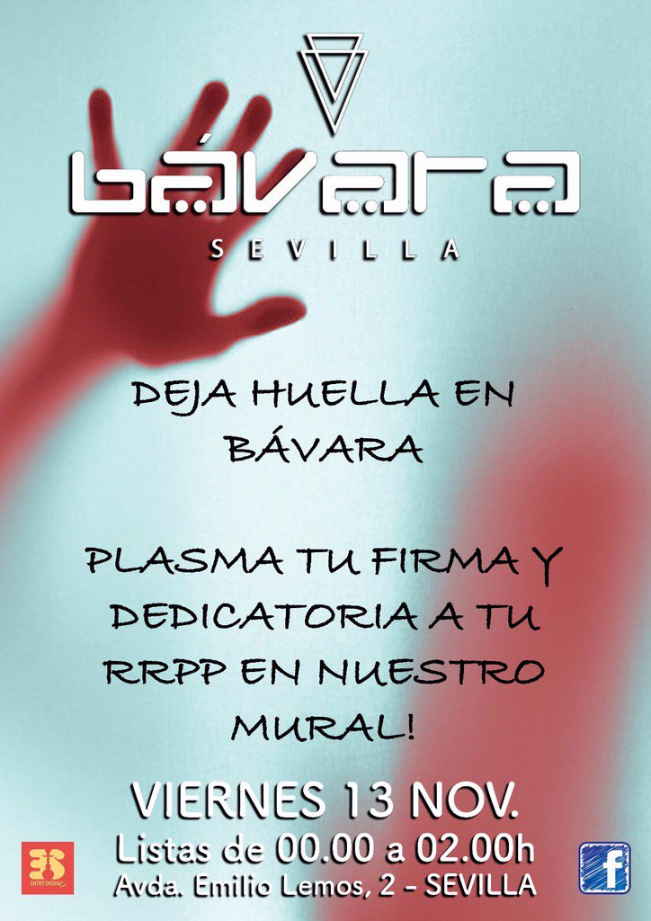 •Grupos de 5 CHICAS "REGALO BOTELLA PUERTO DE INDIAS"
•Chicos ENTRADA GRATIS Ó 2 Copas 8€
Lista Vip Miguel Hdez