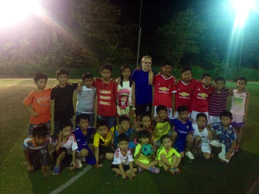MadisonTerry8's tweet photo. First night of our LEC Kids soccer ministry was a blast! Looking forward to coaching these kiddos! God is good! https://t.co/vlNNnwme01