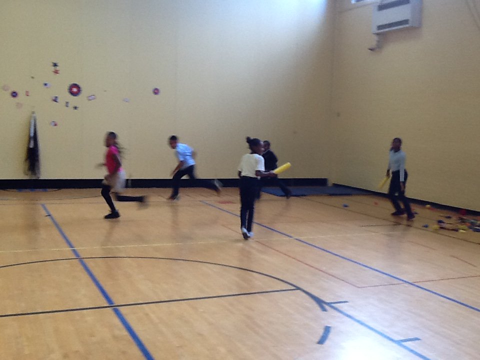 Cardiovascular games in 4th grade... Turkey Farm