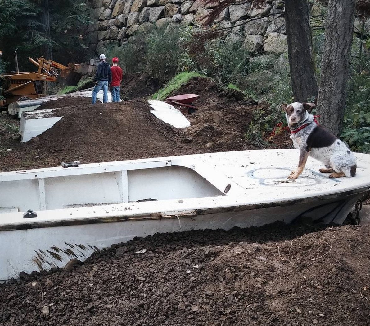 We hired an official to rule over the <a href="/NakedBicycles/">Naked Bicycles</a> Boat Ride. Lefty likes treats &amp; will probably break your heart.