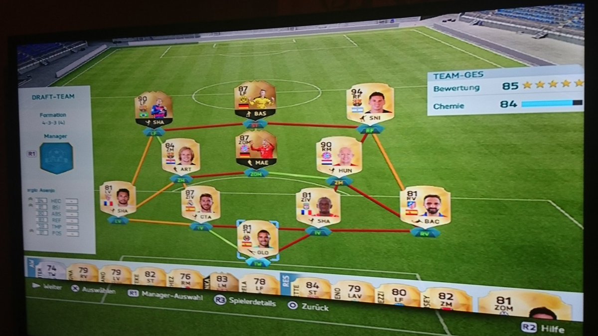 LBursche's tweet image. Fut draft gerade angefangen!!!!!