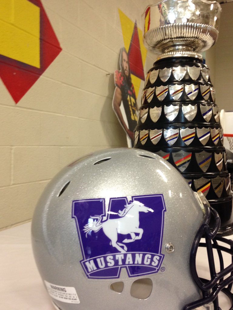 Did you know the Yates Cup is the oldest football trophy in North America with 108 champions! <a href="/WesternMustangs/">Western Mustangs</a>