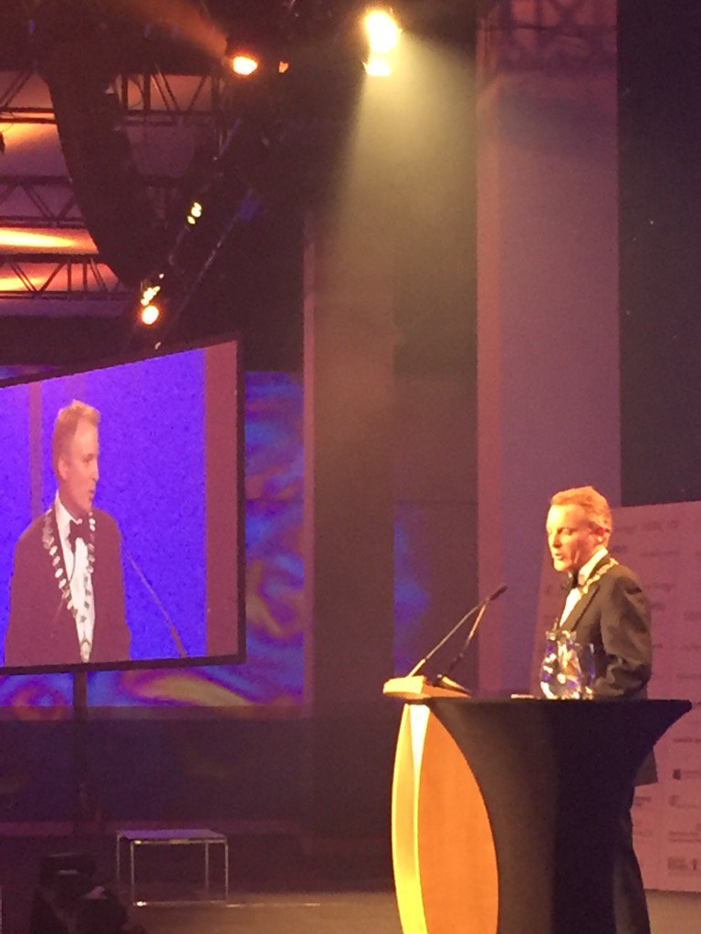 VickiCaplin's tweet photo. Hugh Kelly President, IEA addresses guests at the #IEAexportawards #competitiveness #exporttalent #exports https://t.co/lXdazsYoic