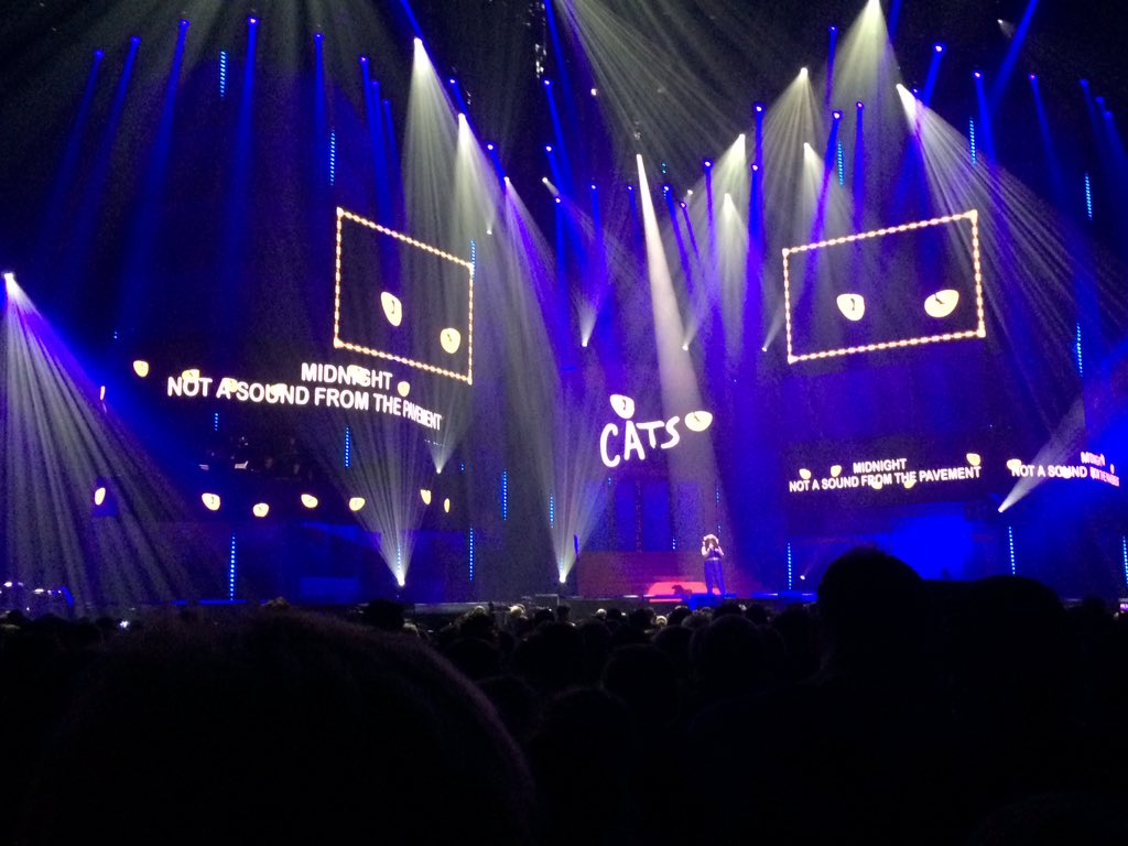 Cats met Berget Lewis #MusicalsinConcert #MIC2015