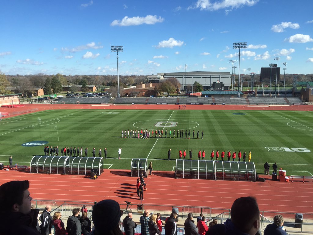 OSU_AD's tweet photo. Good luck @OhioState_MSOC!
About to get B1G tourney underway at The Jesse! #GoBucks https://t.co/P8xS7W4dZV