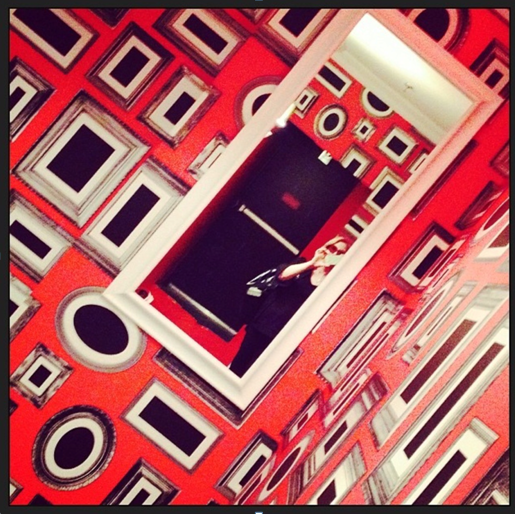 TheModerneHotel's tweet photo. #FeaturedGuestFridays spotlights this awesome shot of our hallway by @instazube! Tag your pics w/ #ModerneHotel. https://t.co/uLZNm5JJWM