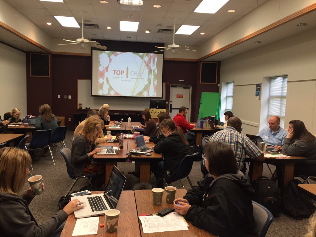debbieboyer5's tweet image. Enjoying sharing #CISDTopChef with #tceaarea12digitalleaders Great day with great leaders!