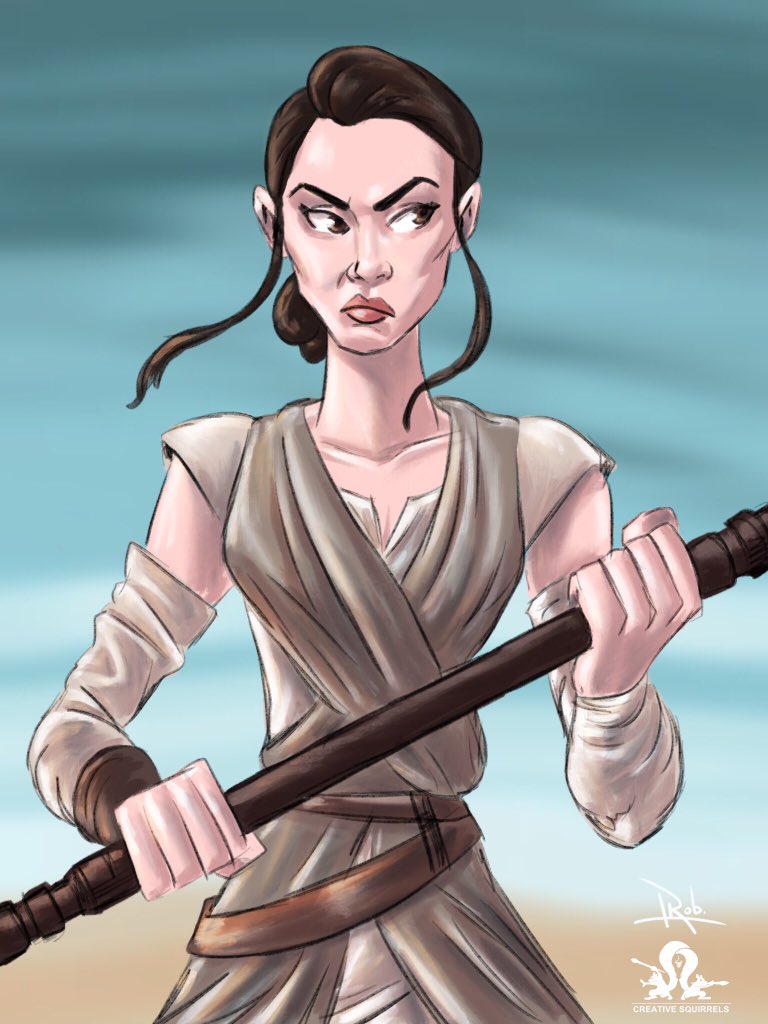 RobCabrera's tweet image. Sad move not including #Rey in that box set, @HasbroNews. Why?

#WheresRey? 

Here she is &amp;amp; she's awesome. #ToyFail