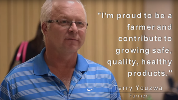 "I'm proud to be a farmer and contribute to growing safe, quality, healthy products." - <a href="/hugewalleye/">Terry Youzwa</a> #LicenseToFarm