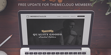 MuseRetailer 2.0 is here! Come by and check out what's new #adobemuse #template #update — trpx.nyc/1kuip6R