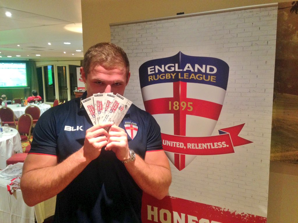 Thomas_Burgess's tweet photo. I've got 4 tickets to giveaway, who wants them? Give @England_RL a follow and RT this. Winner picked at random 9pm https://t.co/mRaw5Q1FB3