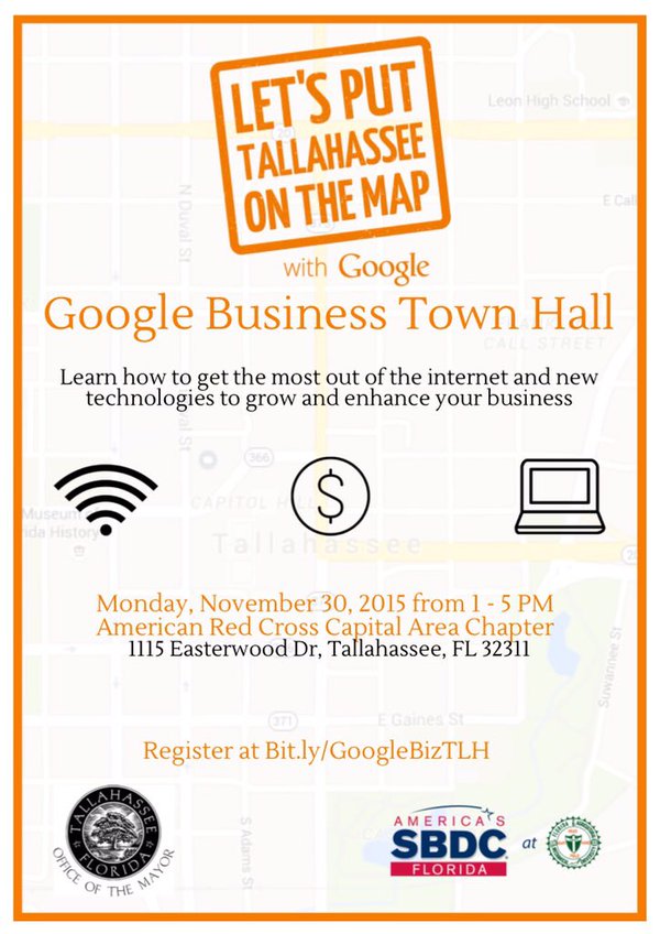 DomiStationTLH's tweet photo. Get the best out of the web on Nov 30. Put your business on the map! https://t.co/dlyHzrBFWE @ASBDC #EMonthTally https://t.co/drqheENHBt