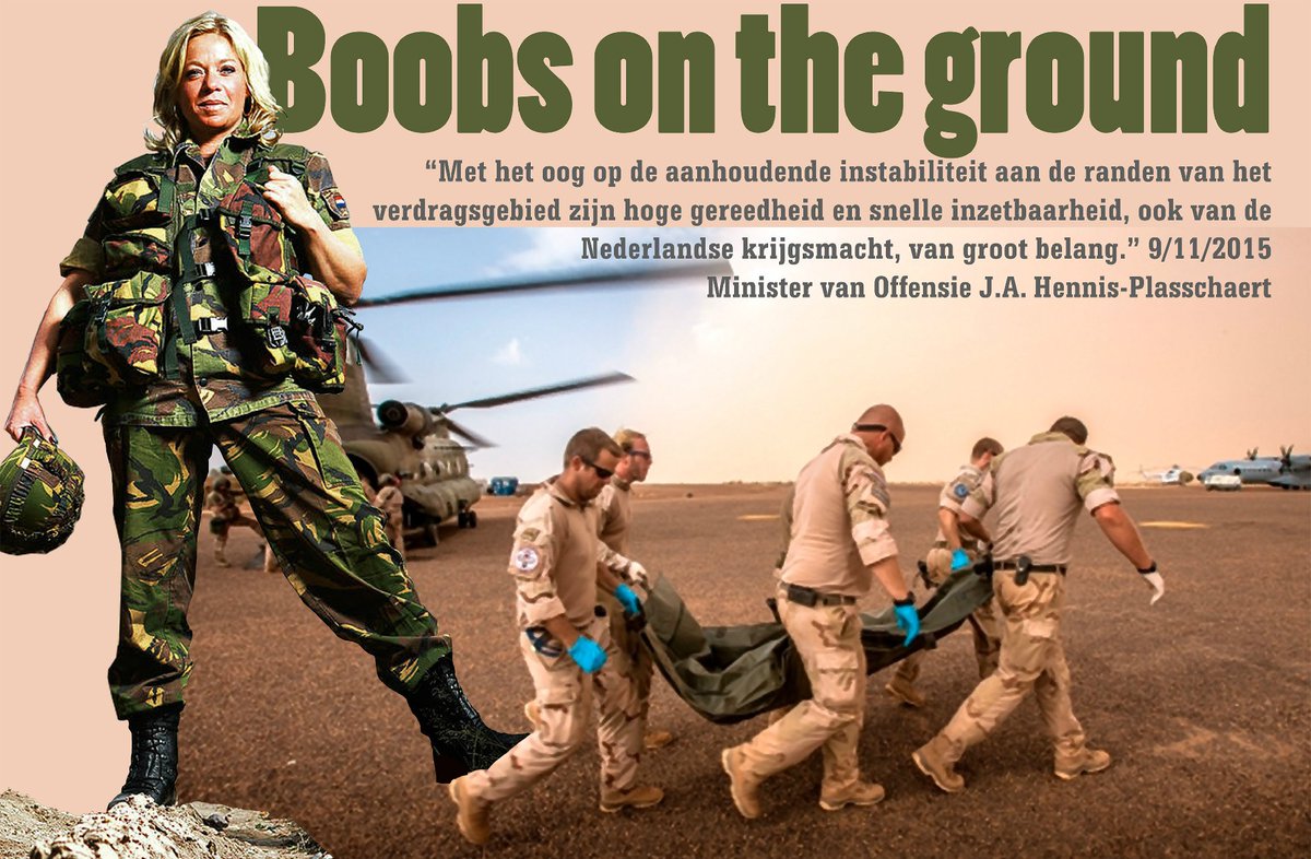tjebbeCC's tweet photo. @PaulVierveijzer  Minister van Offensie Hennis BOOPS ON THE GROUND oorlogsmissieplan overschrijdt grenzen&amp;taak NATO https://t.co/dihNMLgTmj