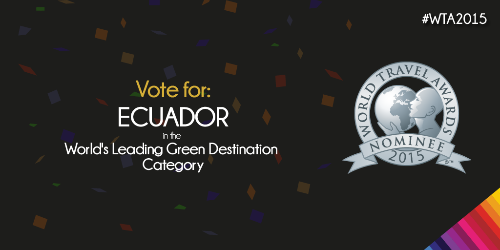 EcuadorTravel's tweet photo. We want to be the #WTA2015 Green Destination #VoteForEcuador and its beautiful diversity. https://t.co/mSxMTZhh6z https://t.co/QKflpvEEfw