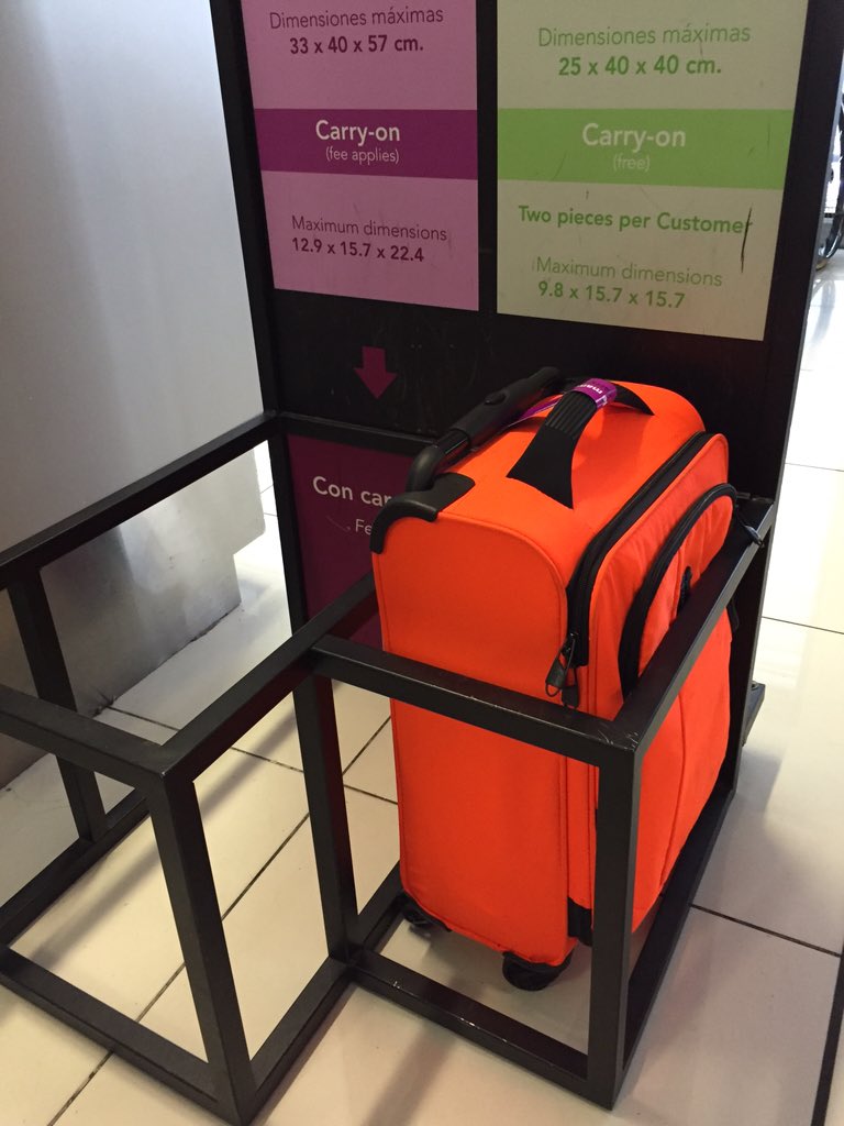 carry on size volaris