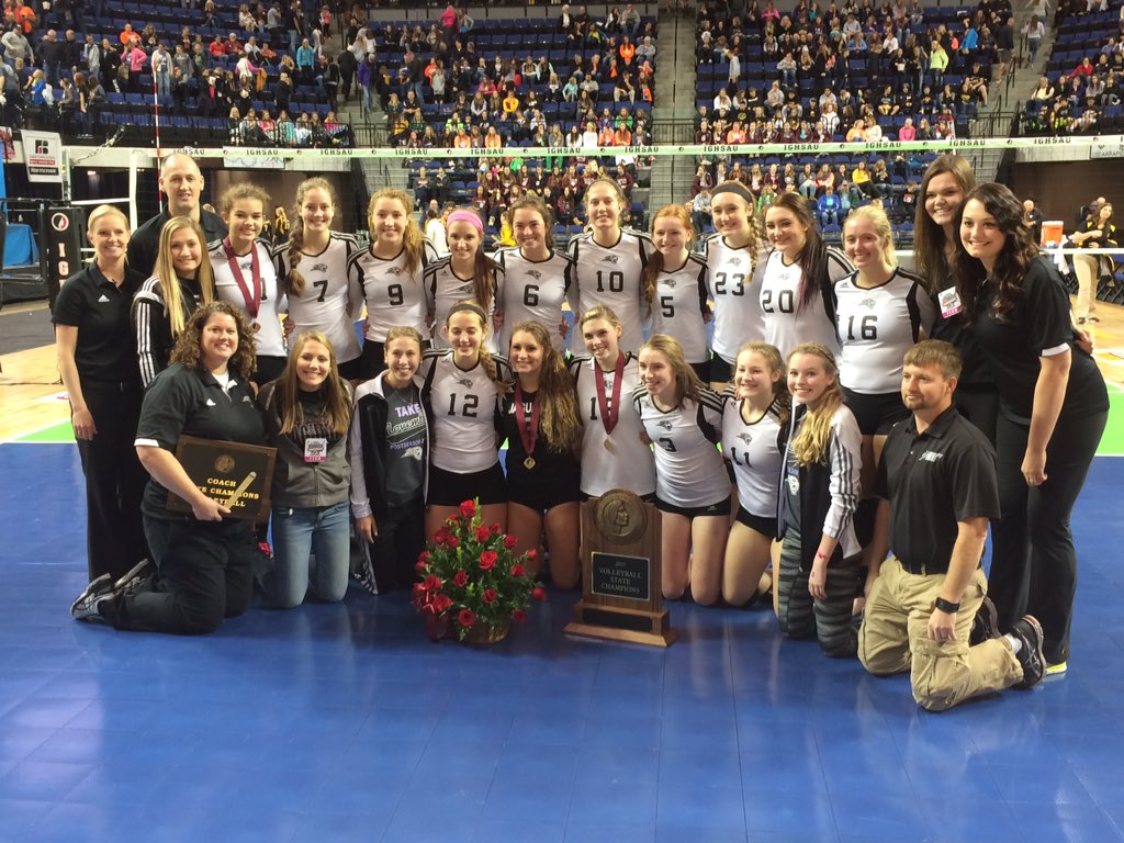 ankeny_jaguars's tweet photo. Repeat 5A State Volleyball Champions. What a performance today Jaguars. We are proud of you! https://t.co/4GjMkrTQmq