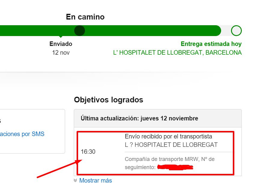 KALIACG's tweet photo. @MRW_clientes y @AmazonESP al día siguiente no significa 3 días después.Menudo timo, 20€ Premium tirados a la basura https://t.co/ut6GHn1T1N