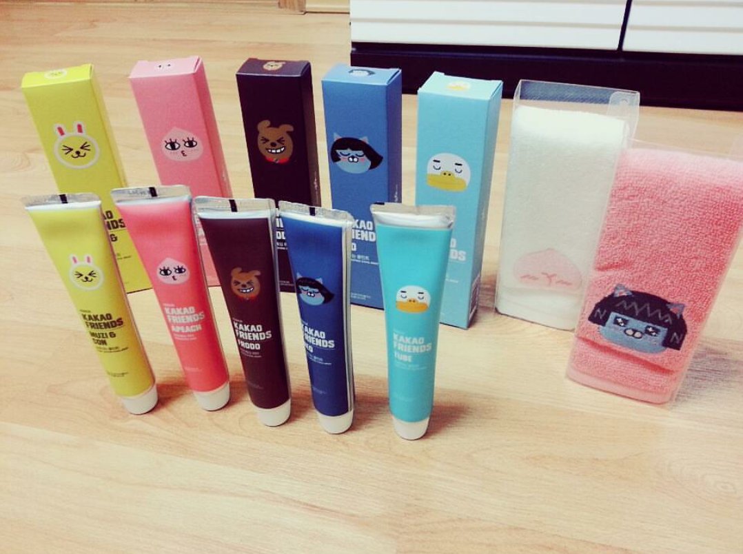 901101mim's tweet photo. 手軽に買えるカカオフレンズグッズなども！어피치がオススメですㅋㅋ https://t.co/KmMGmdOUJn