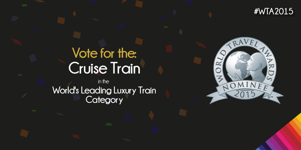 EcuadorTravel's tweet photo. The #CruiseTrain get’s ready to depart to the #WTA2015. Help it win and #VoteForEcuador https://t.co/ajAZH3dmTY https://t.co/fqQbRnQhgq