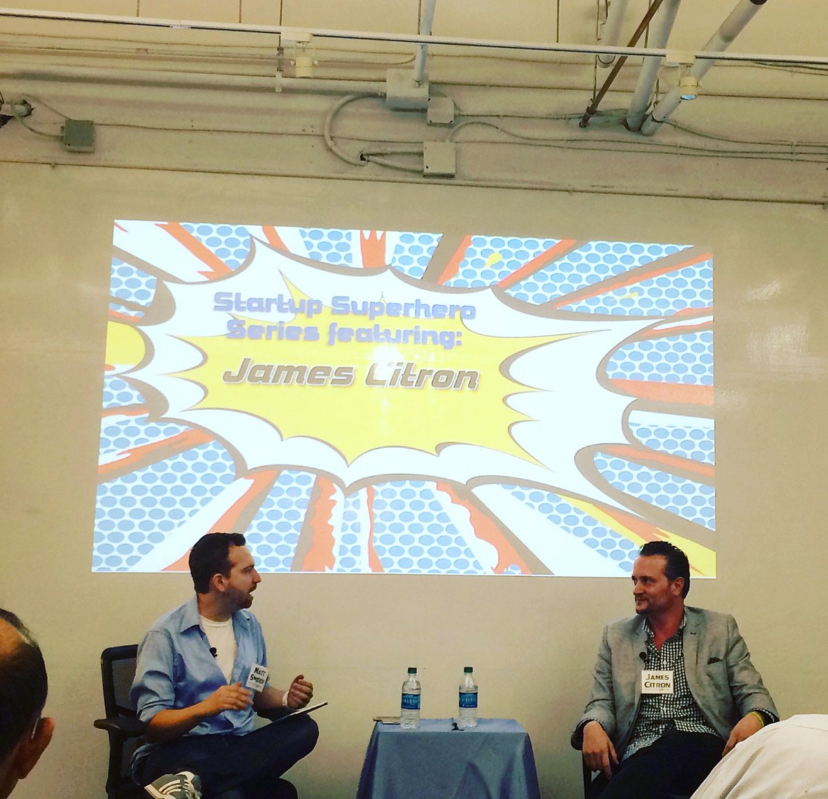 pledgetodogood's tweet image. Thanks to all who came out to last night&apos;s #TechweekLA #StartupSuperheroSeries event featuring our CEO @jamescitron!