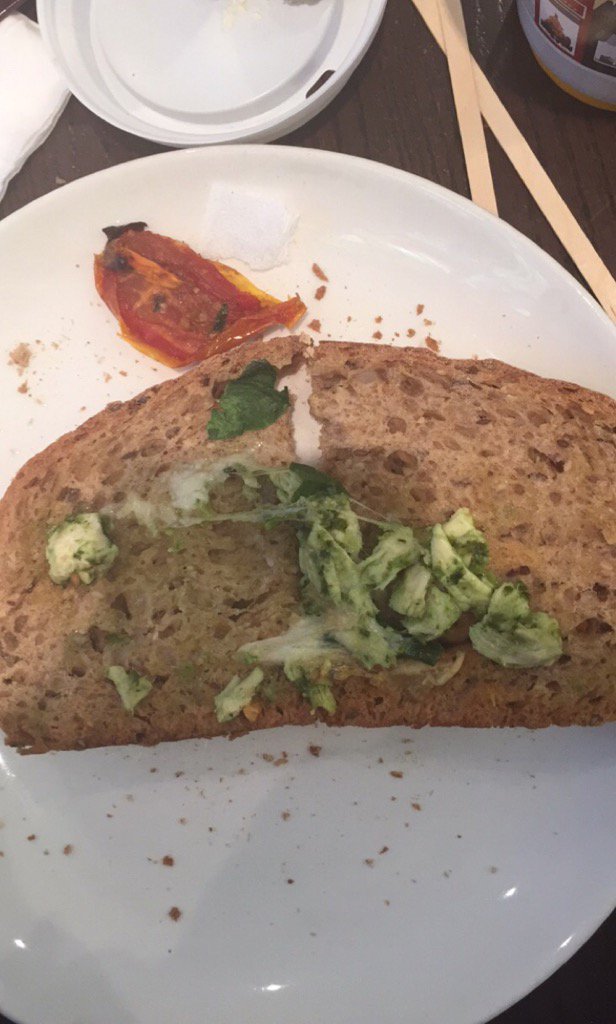 Search party out looking for the inside of the sandwich I bought in <a href="/_InsomniaCoffee/">Insomnia Coffee</a> today #poordisplay 🤔👀