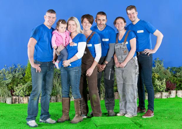 We love this photo of the Lucinda Morgan Photography team at the All Breed All Britain Calf Show 2015!
