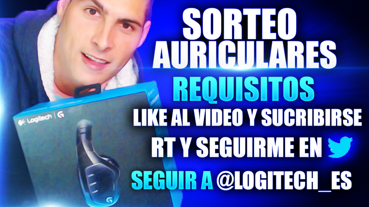 SpainFury's tweet photo. 🔥 ¡SORTEO AURICULARES! 🔥
1- Seguir a @Logitech_ES &amp; @SpainFury 
2- Suscribete a mi canal
3- Sígueme y RT al Tuit! https://t.co/8PoSNiqVhR